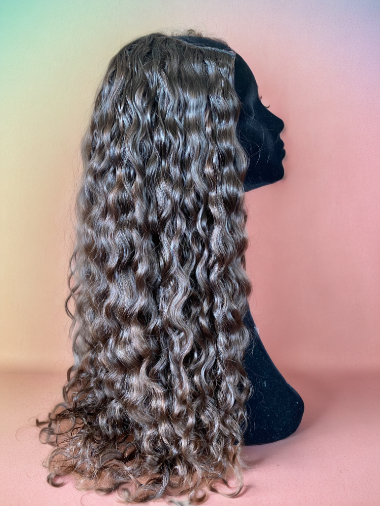 U part wig natural curly