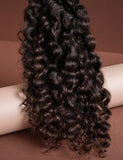 Kinky curly Golden Brown